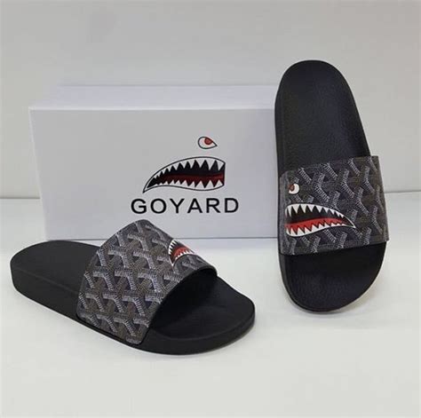 goyard x bape slippers|Goyard X Bape Case .